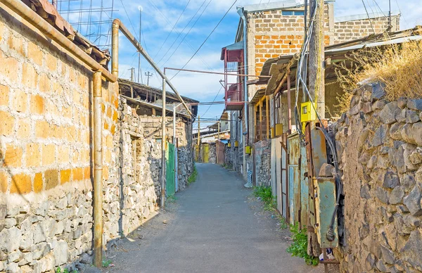 As casas velhas — Fotografia de Stock