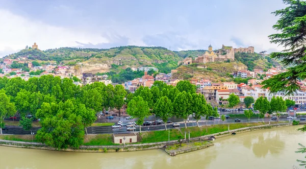 De oude heuvels van Tbilisi — Stockfoto