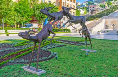 Koşan antiloplar
