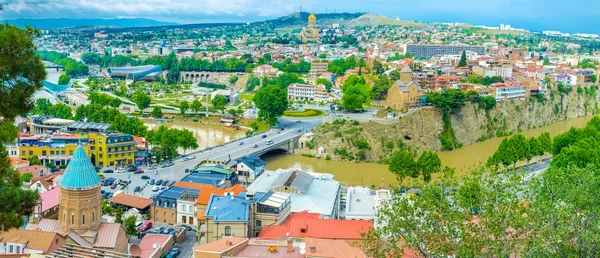 Panorama tepeden — Stok fotoğraf