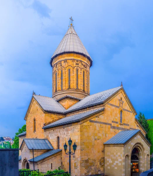 Die sioni-Kathedrale am Abend — Stockfoto