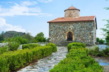 The Byzantine Church in Troodos district clipart