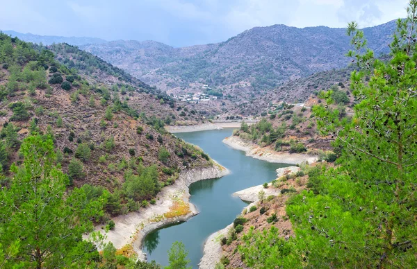 De Palaichori-dam — Stockfoto