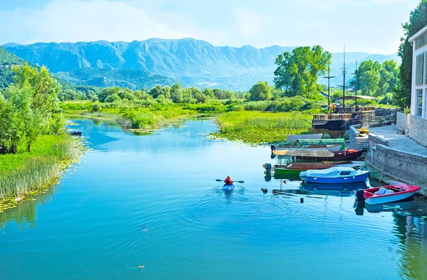 Resort sur le lac Skadar — Photo