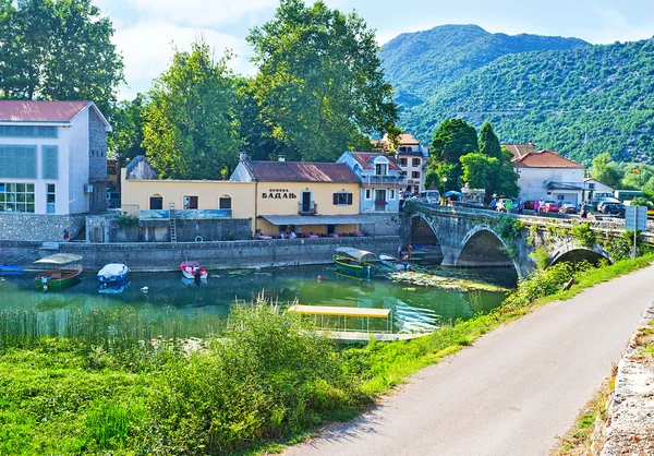 Lo storico insediamento del Lago di Skadar — Foto Stock