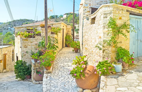 El pueblo en la ladera — Foto de Stock