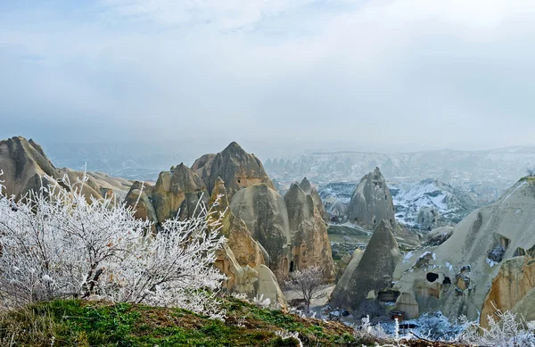 La escena invernal en Capadocia —  Fotos de Stock