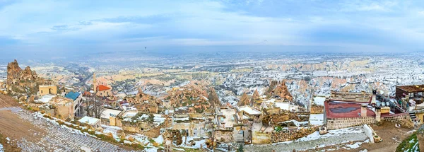 Panorama of Uchisar — Stock Photo, Image