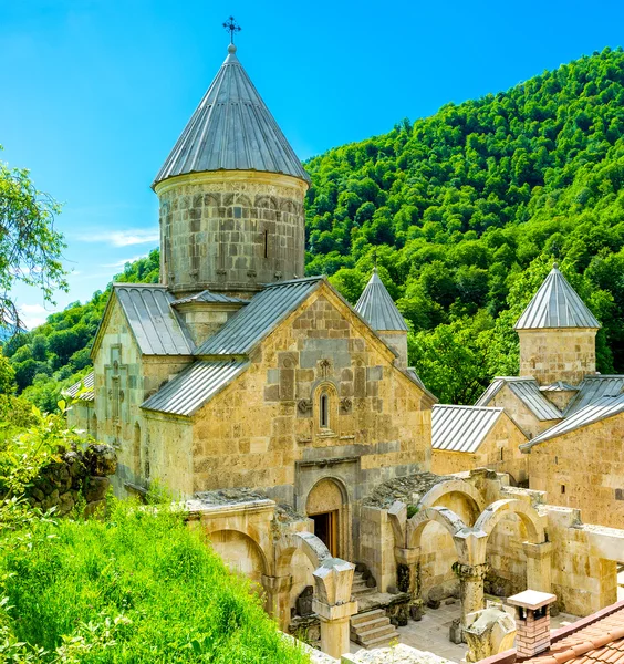 The Monastery in mountains — Stock Photo, Image