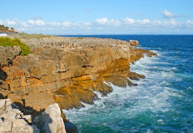 Cascais kayalık sahil