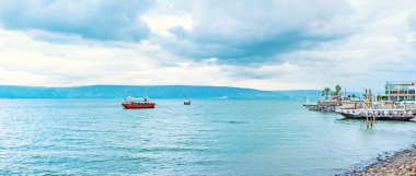 Kinneret Gölü Panoraması
