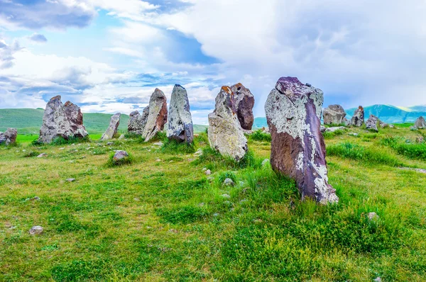 The mystic stones of Zorats Karer — Stock Photo, Image