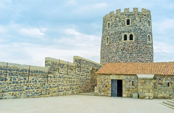 Rabati 城の石の塔 — ストック写真