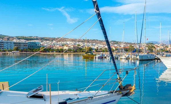 Rethymno sahil keşfetmek — Stok fotoğraf