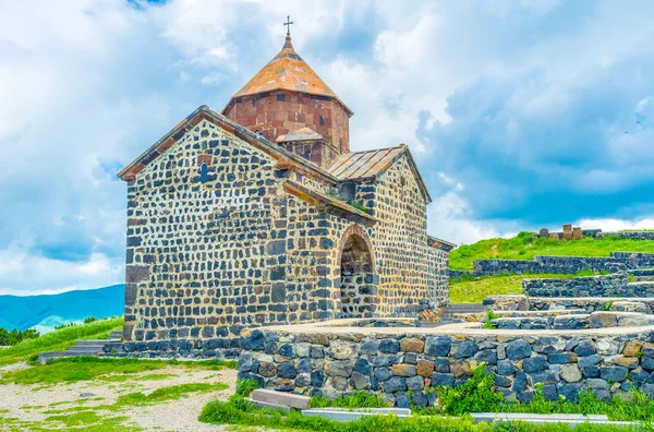 Церква Святого Аставатсатія в монастирі Севанаванк — стокове фото