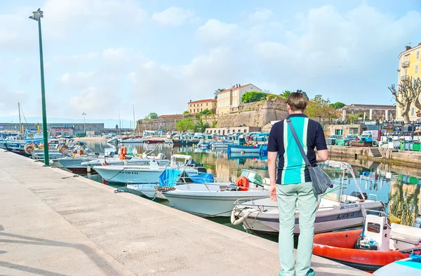 El puerto de Ajaccio — Foto de Stock