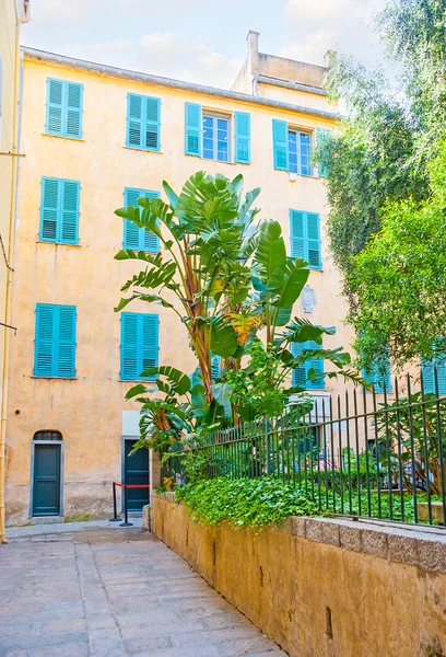 The streets of old Ajaccio — Stock Photo, Image