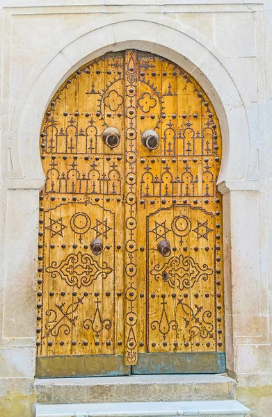 La porta araba — Foto Stock