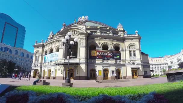 De Opera van Kiev — Stockvideo