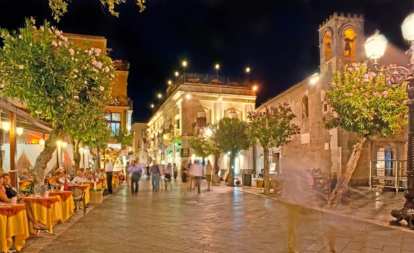 Letovisko Taormina — Stock fotografie