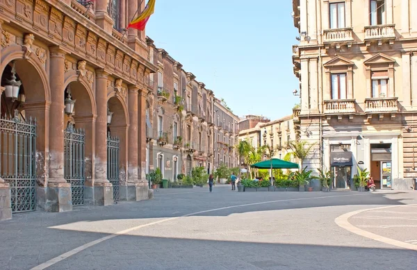 La Plaza de Vincenzo Bellini —  Fotos de Stock
