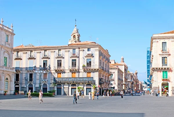 In Piaţa Universităţii — Stockfoto