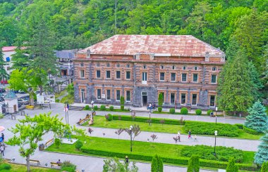 Over the roofs of Borjomi