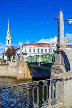 St Petersburg'daki Pikalov köprüsü