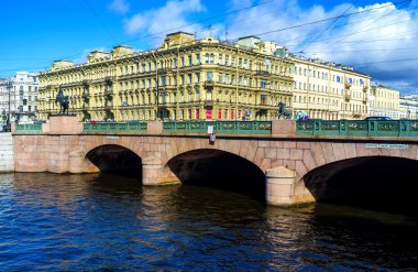 St Petersburg başyapıt köprü