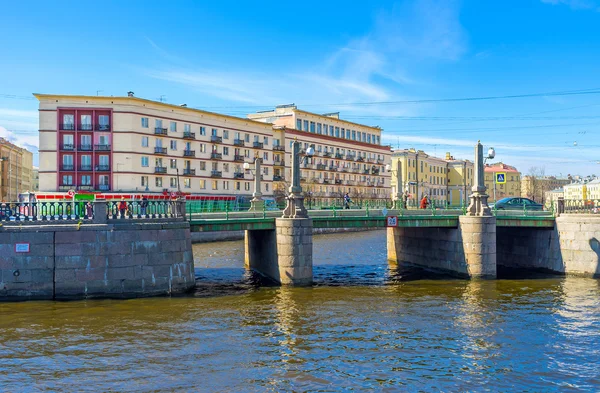 A Krukov híd Szentpéterváron — Stock Fotó