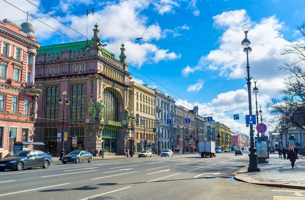 O Teatro de Comédia em Nevsky Prospect — Fotografia de Stock