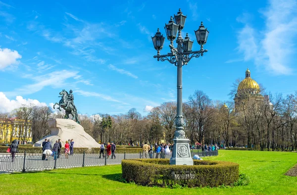 La statua di Pietro il Grande — Foto Stock