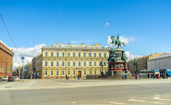 O monumento a Nicolau I em São Petersburgo — Fotografia de Stock