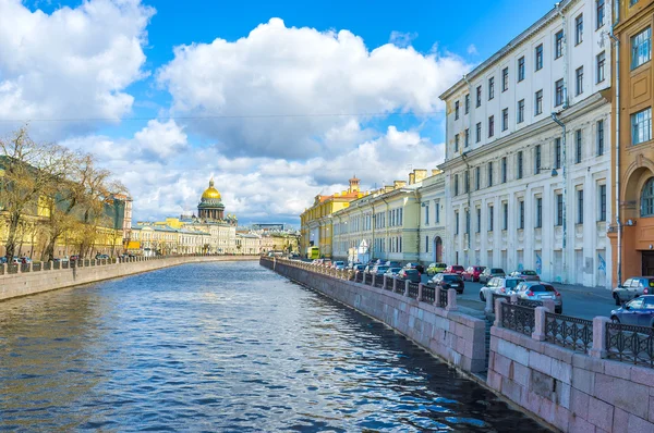 En el río Moyka en San Petersburgo — Foto de Stock
