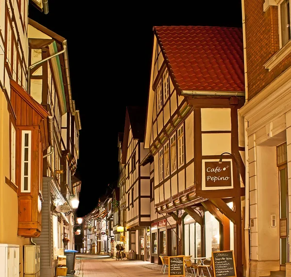 Hamelin Germany November 2012 Walk Wendenstrasse Street Watch Historic Half — Stock Photo, Image