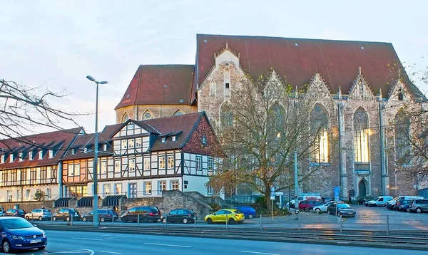 Braunschweig Deutschland November 2012 Die Giles Kirche Sankt Agidien Und — Stockfoto