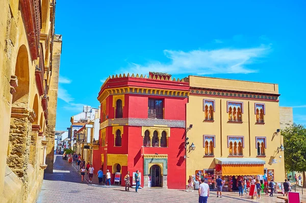 Cordoba Spanien September 2019 Historische Villen Maurischen Stil Auf Der — Stockfoto