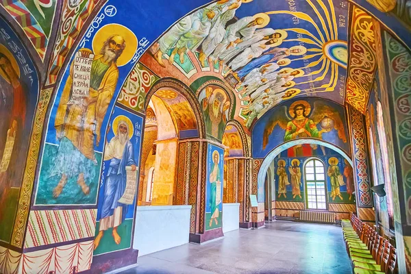 Kyiv Ukraine May 2021 Choir Cyril Church Decorated Masterpiece Frescoes — Stock Photo, Image