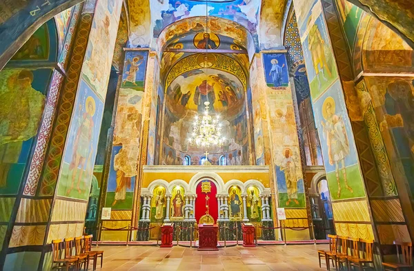 Kyiv Ukraine May 2021 Scenic Interior Cyril Church View Stone — Stock Photo, Image