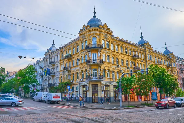 Kiew Ukraine Mai 2021 Das Malerische Historische Gebäude Der Bohdan — Stockfoto