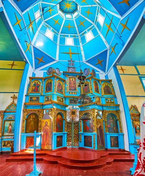 Pereiaslav Ukraine May 2021 Interior Medieval George Church Pereiaslav Scansen — Stock Photo, Image