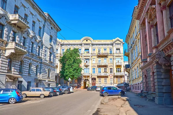 Splendide Dimore Storiche Sabaneev Most Street Odessa Ucraina — Foto Stock