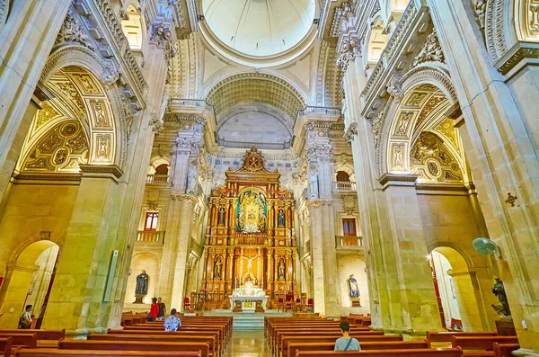 Granada Spain Sept 2019 Інтер Середньовічного Святилища Богоматері Вічної Допомоги — стокове фото