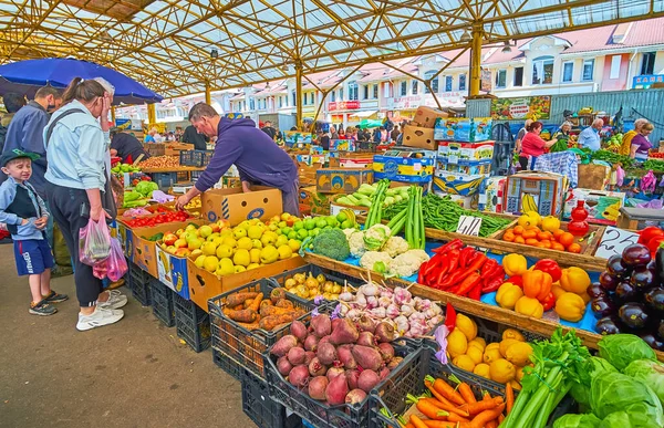 Odessa Ucrania Junio 2021 Amplia Gama Frutas Verduras Frescas Los —  Fotos de Stock