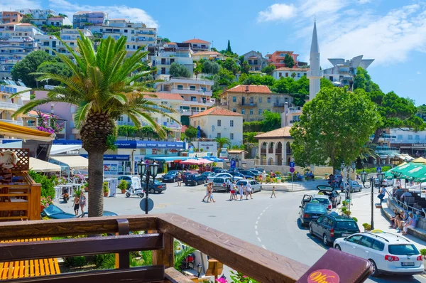 La ciudad en la colina — Foto de Stock