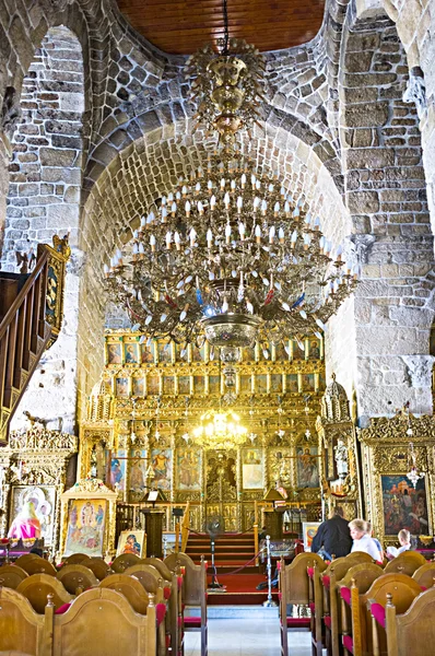 O interior da igreja — Fotografia de Stock