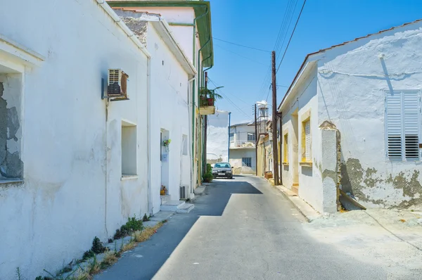 Die weiße Straße — Stockfoto