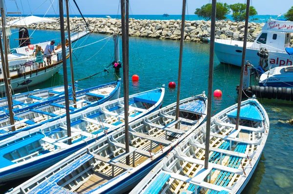 Los barcos de madera — Foto de Stock