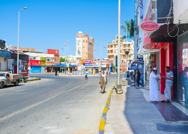 As ruas de Hurghada — Fotografia de Stock