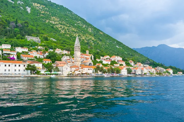 Perast için yelken — Stok fotoğraf